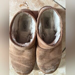 UGG Tan Slippers with Soft Lining